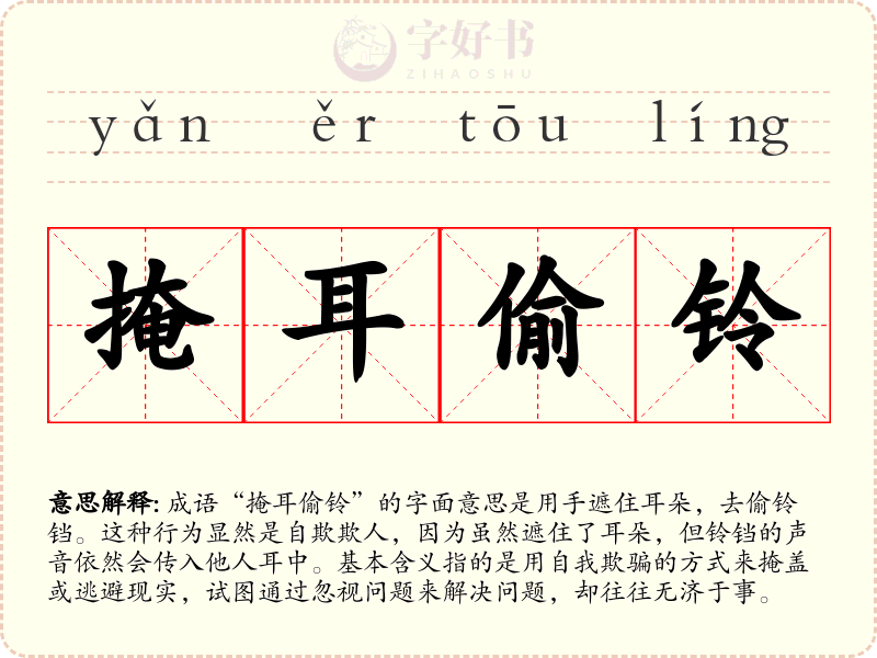 掩耳偷铃