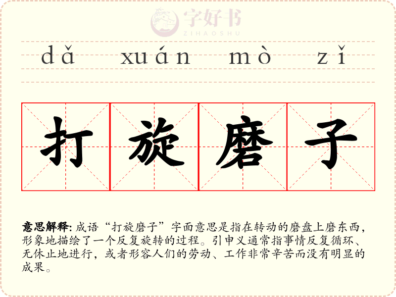 打旋磨子
