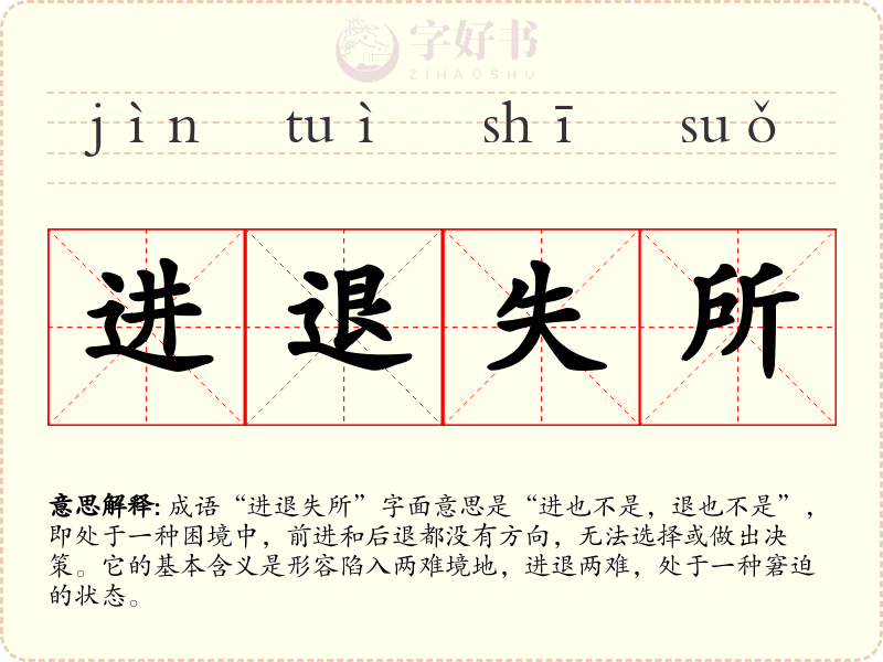 进退失所