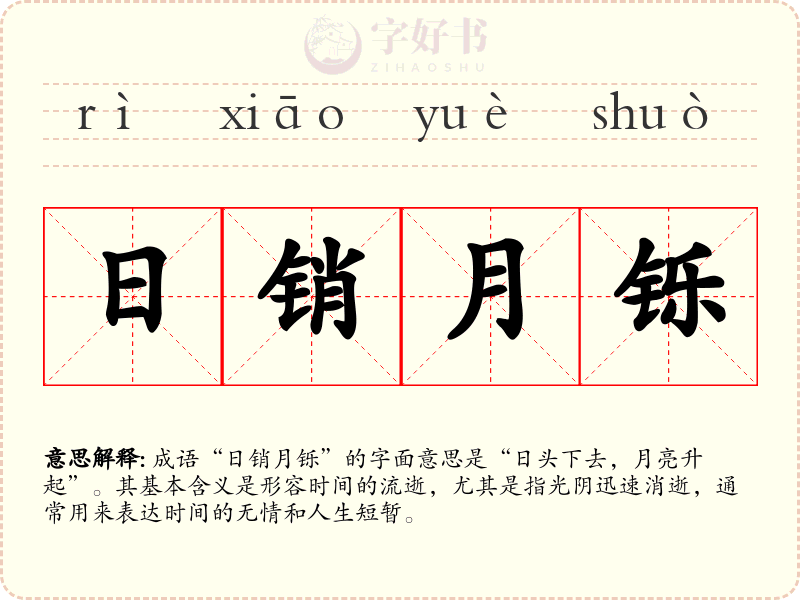 日销月铄