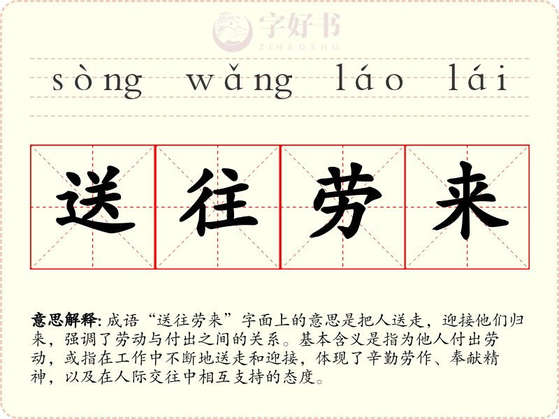 送往劳来