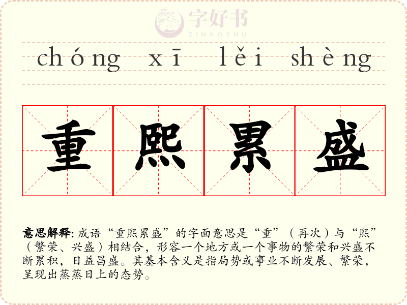 重熙累盛