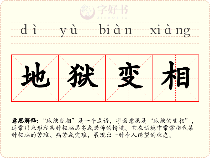 地狱变相