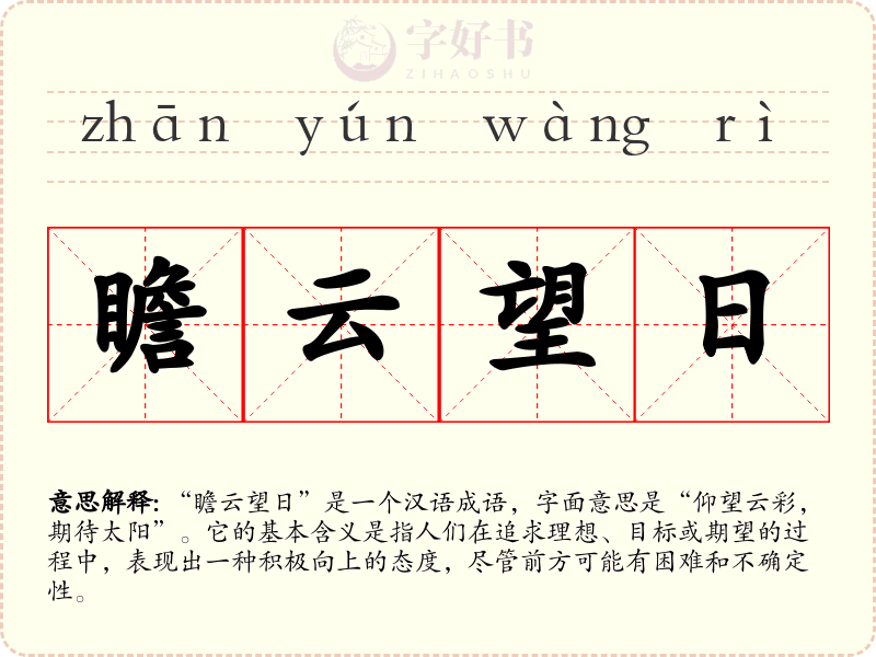 瞻云望日