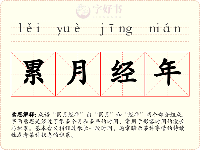 累月经年