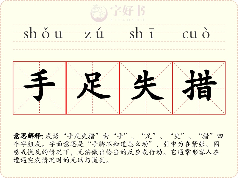 手足失措