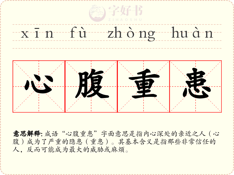 心腹重患