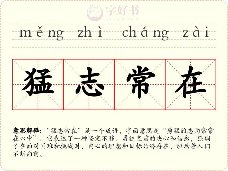 猛志常在