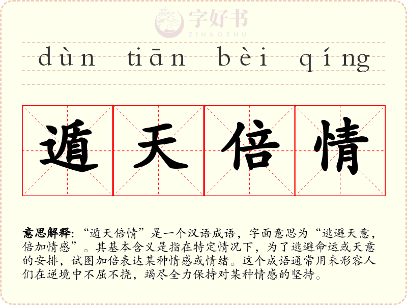 遁天倍情