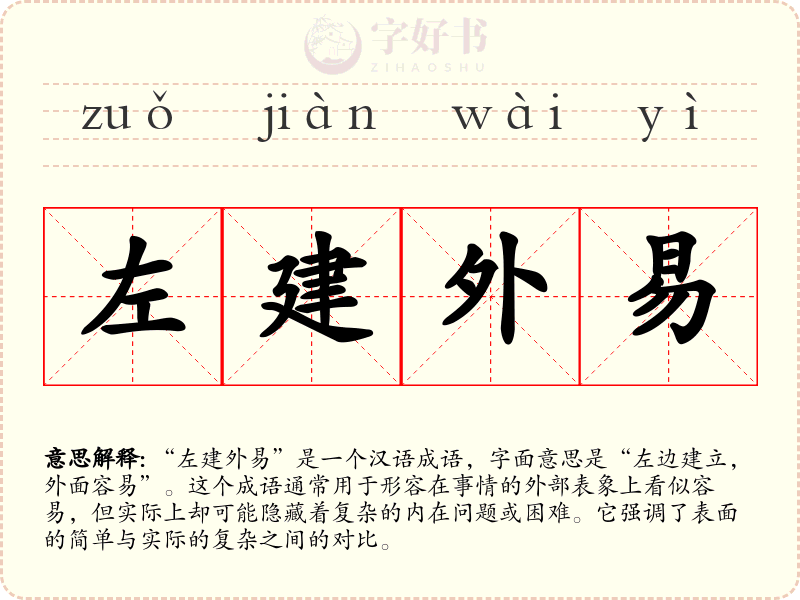 左建外易