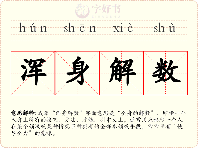 浑身解数