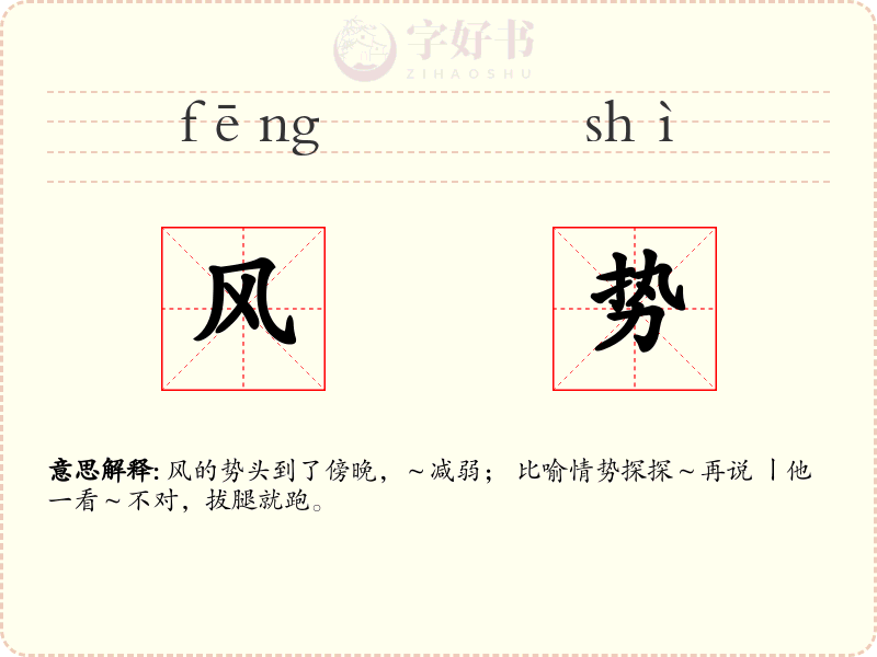 风势