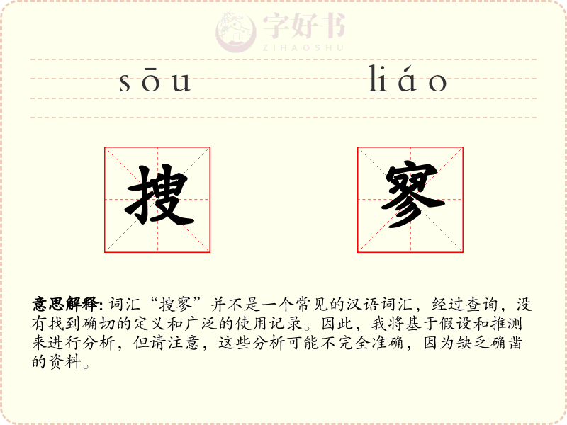搜寥