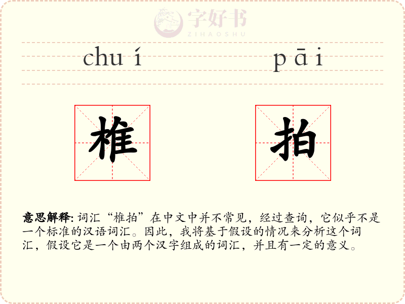 椎拍