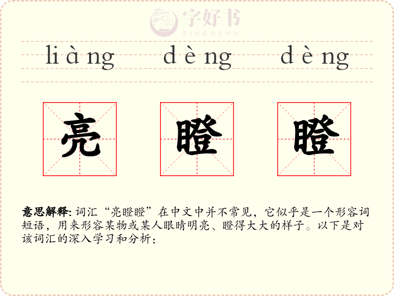 亮瞪瞪