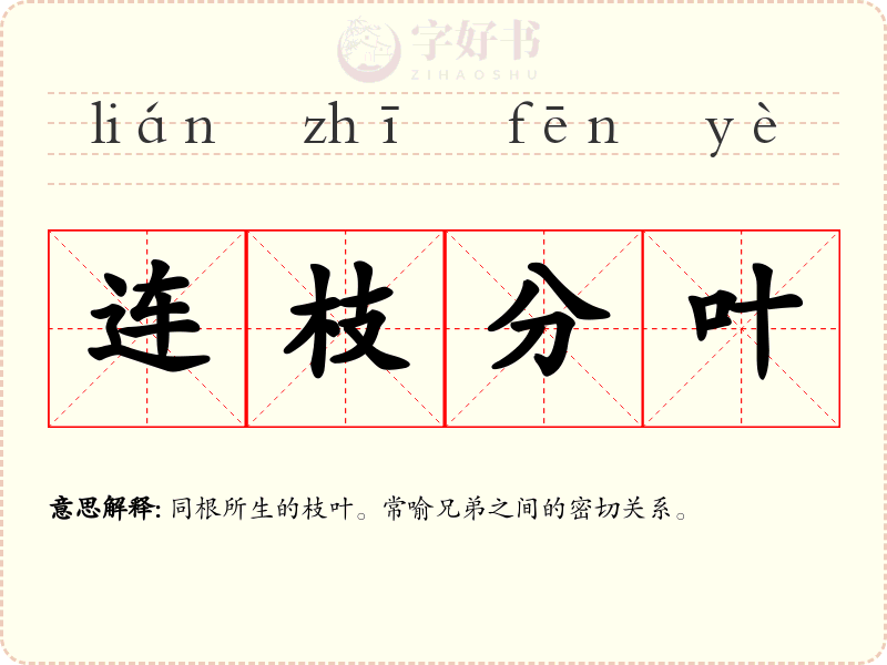 连枝分叶