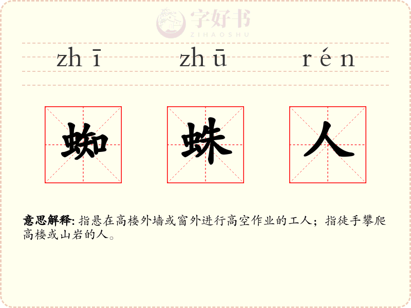 蜘蛛人
