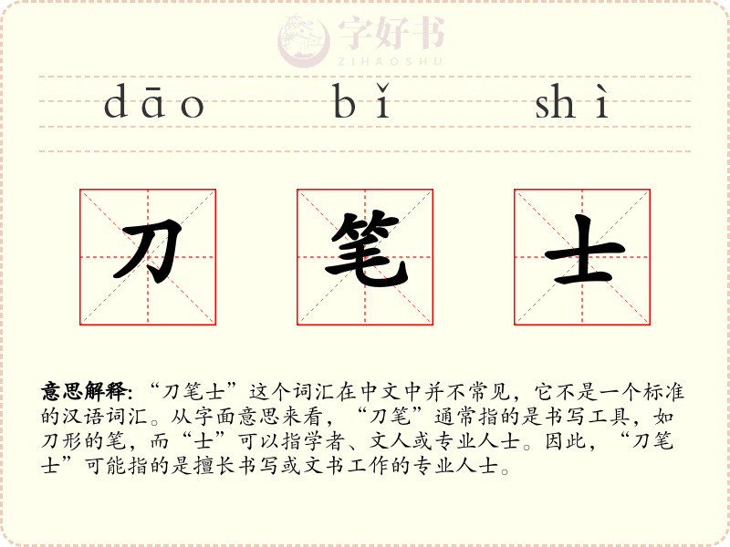 刀笔士