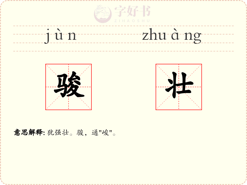 骏壮