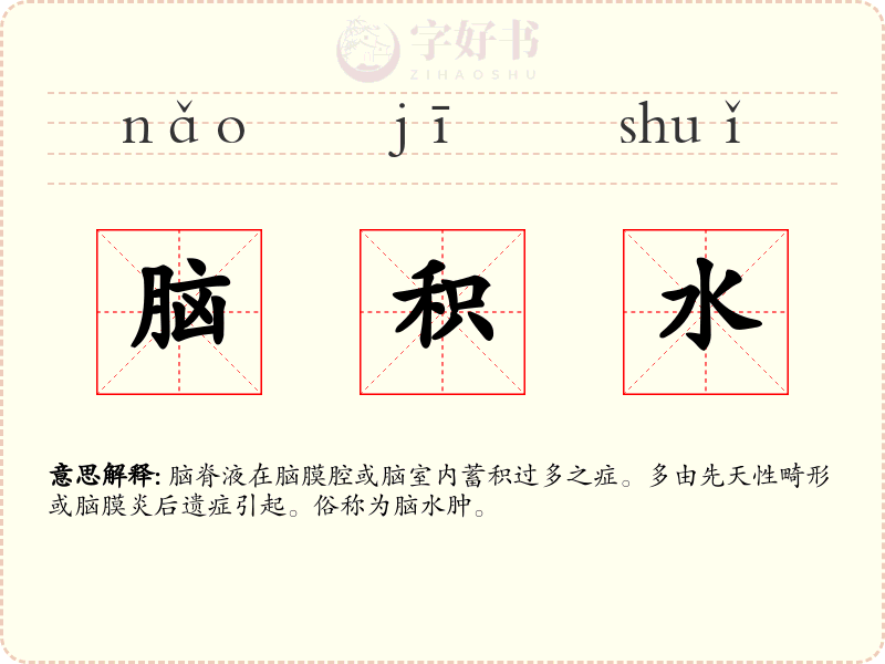 脑积水