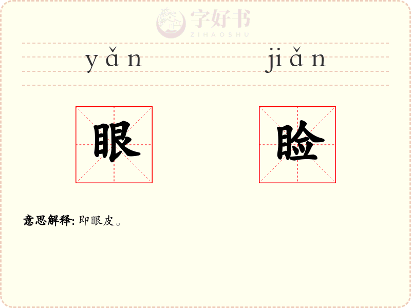 眼睑