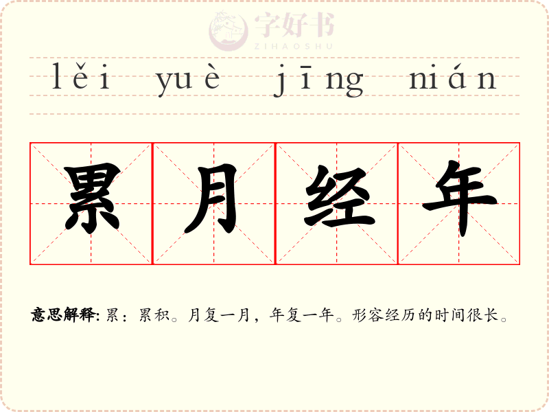 累月经年