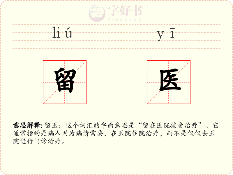 留医