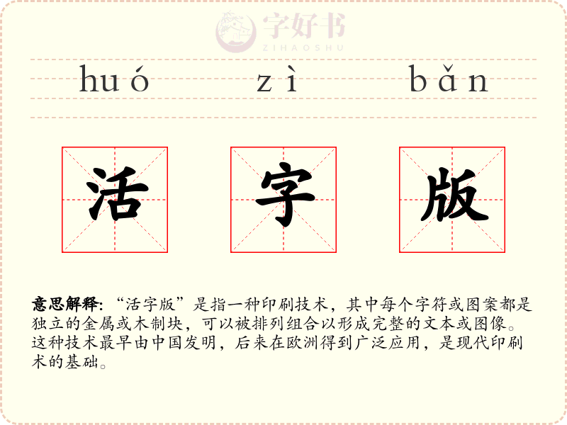 活字版