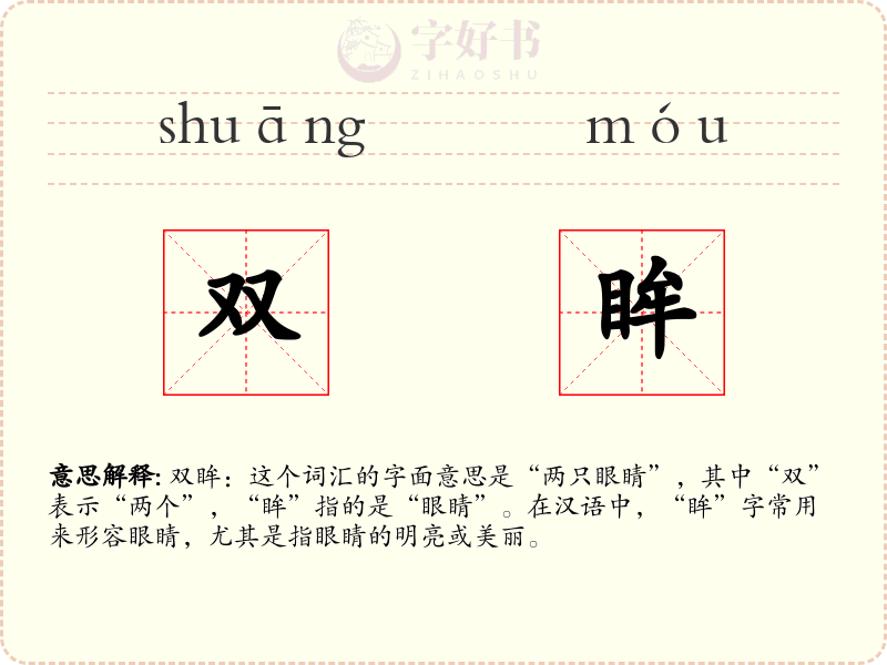 双眸