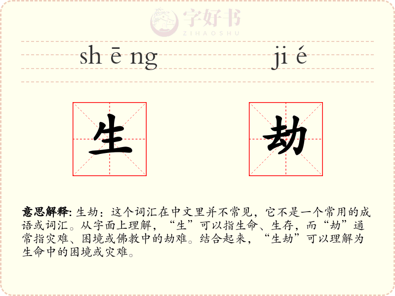 生劫