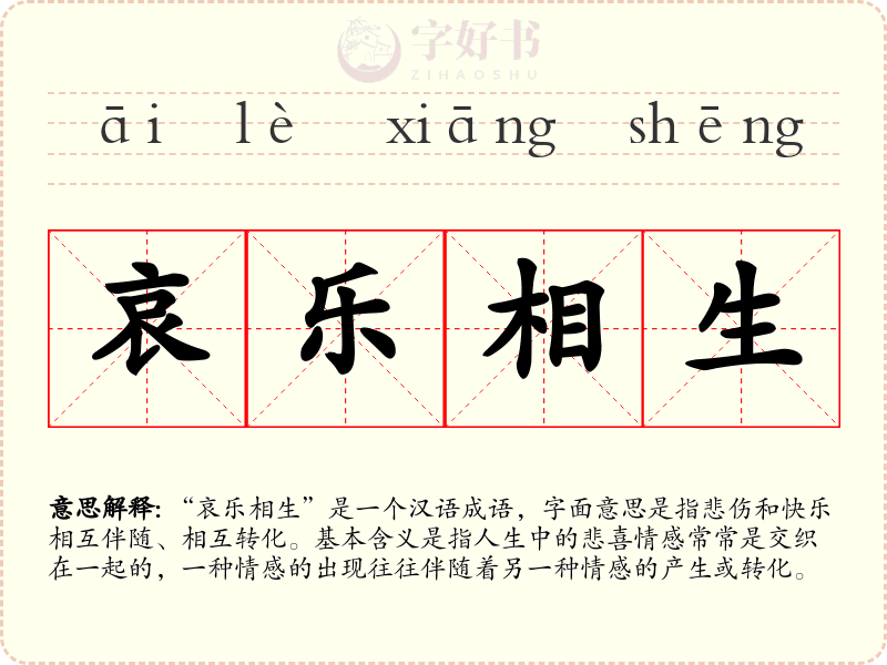 哀乐相生