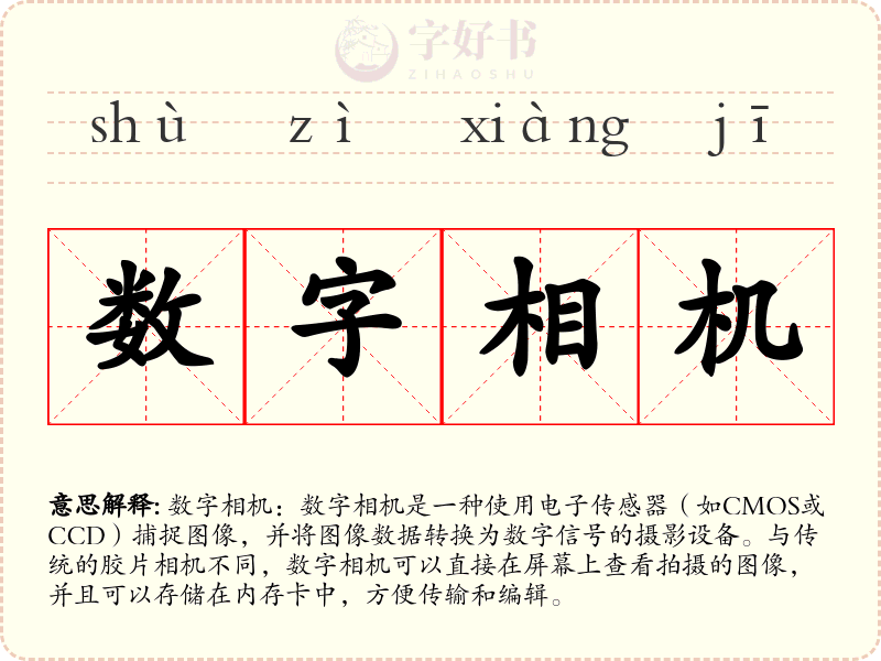 数字相机