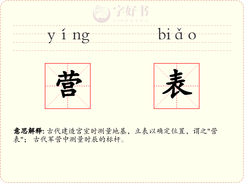营表
