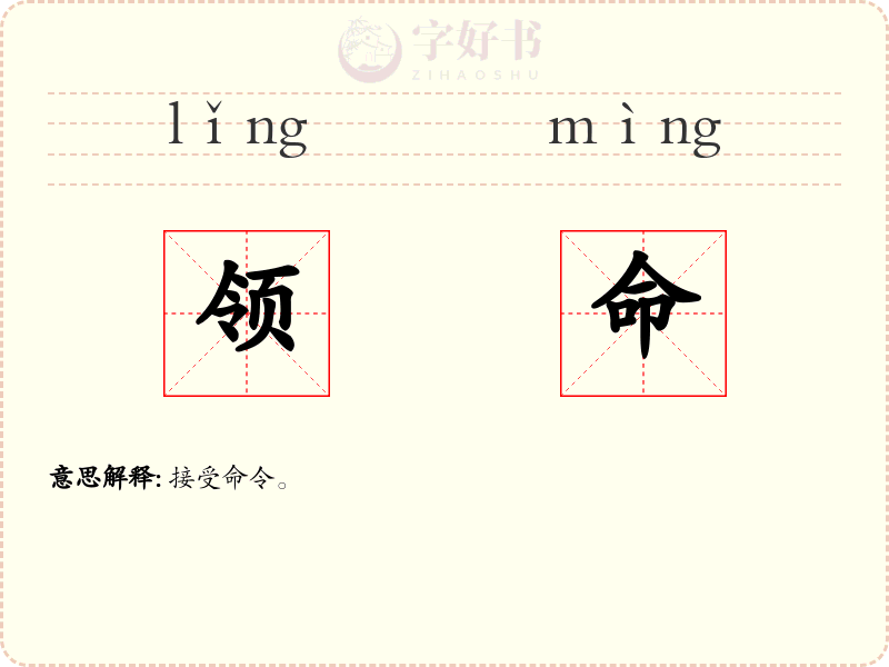 领命