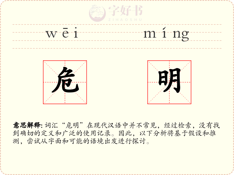 危明