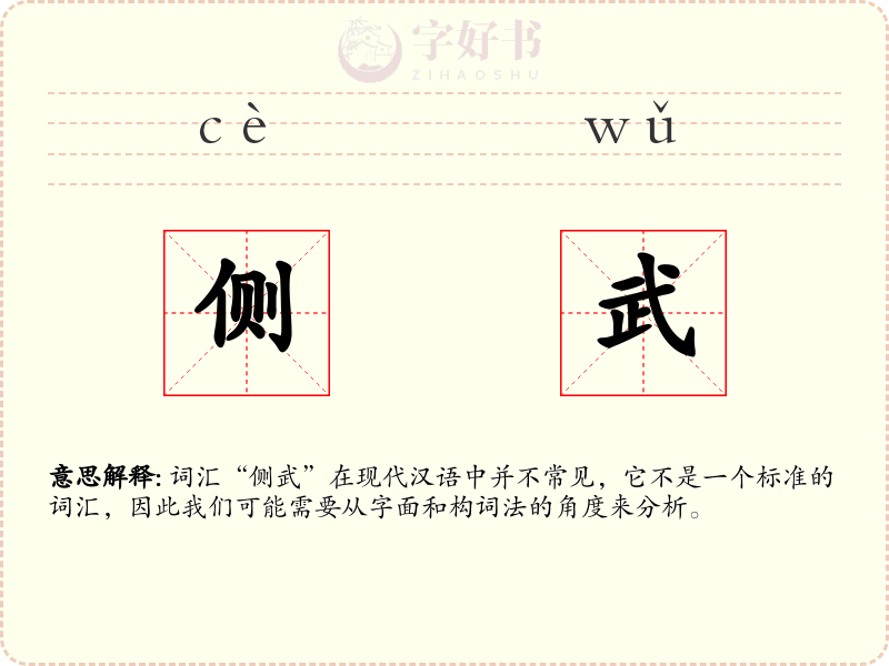 侧武