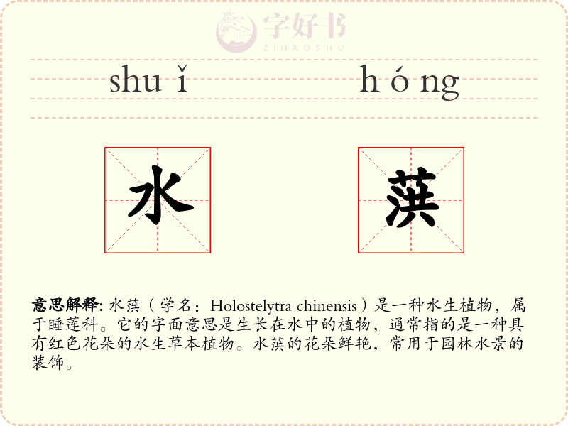 水葓