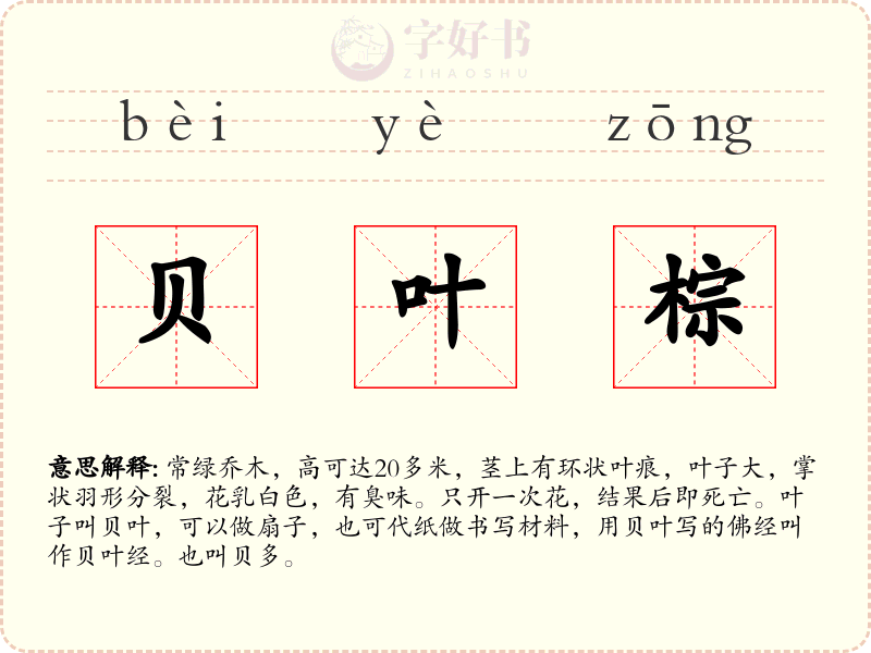 贝叶棕