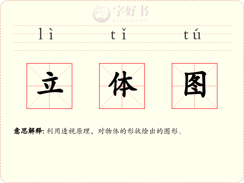 立体图