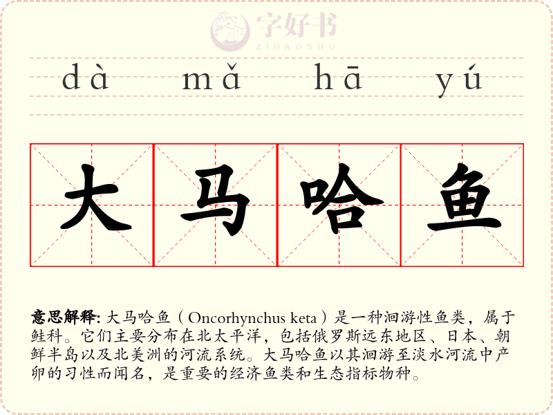 大马哈鱼
