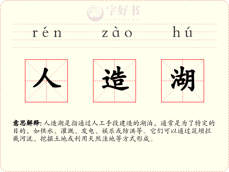 人造湖