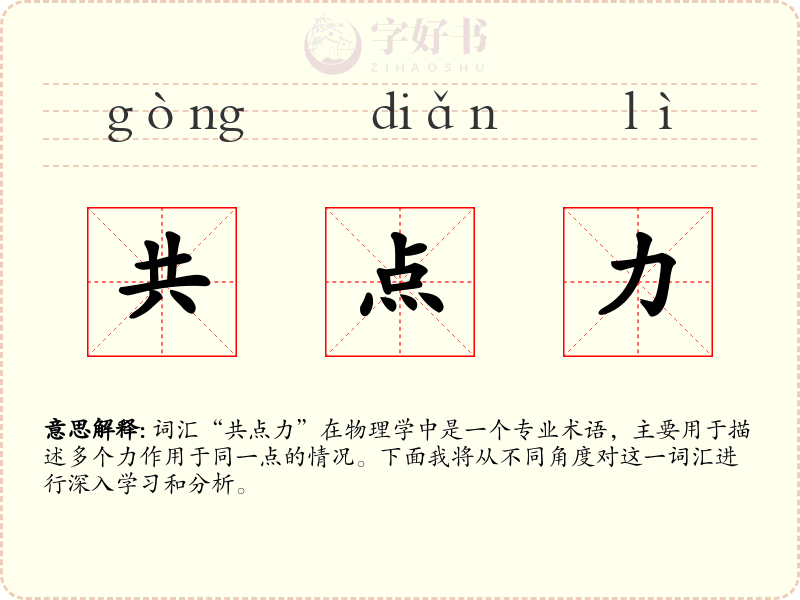共点力