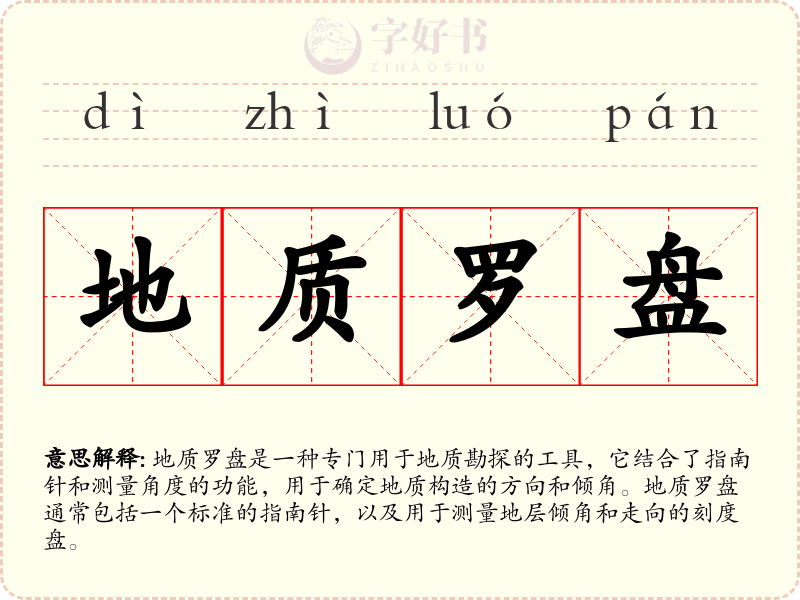 地质罗盘