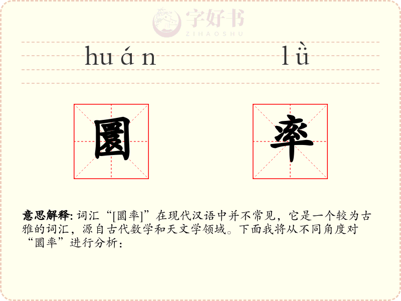 圜率