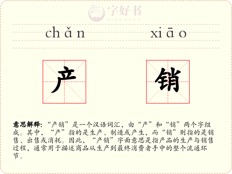 产销