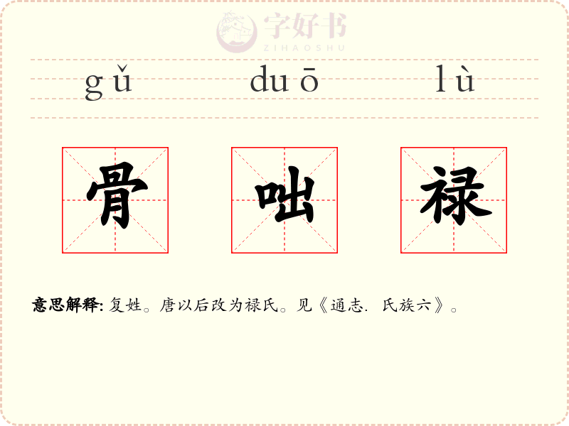 骨咄禄
