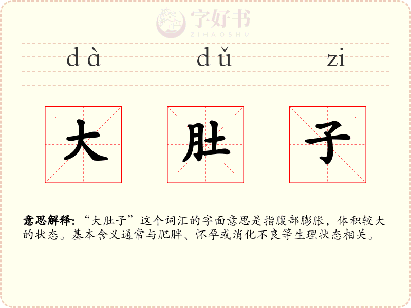 大肚子