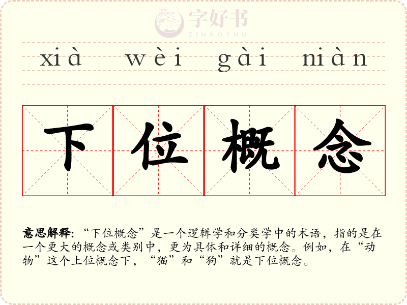 下位概念