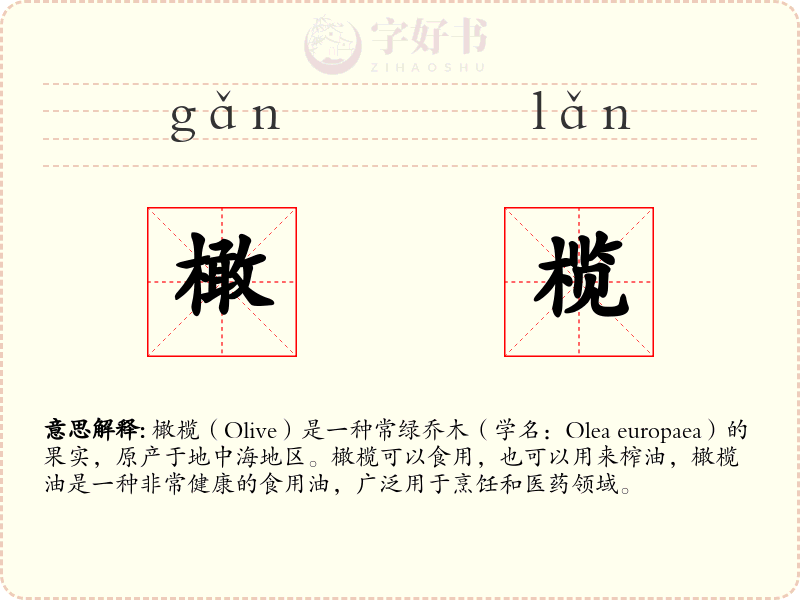 橄榄