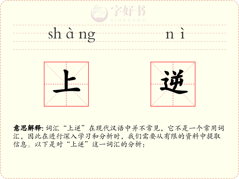 上逆